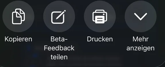 Beta-Feedback teilen